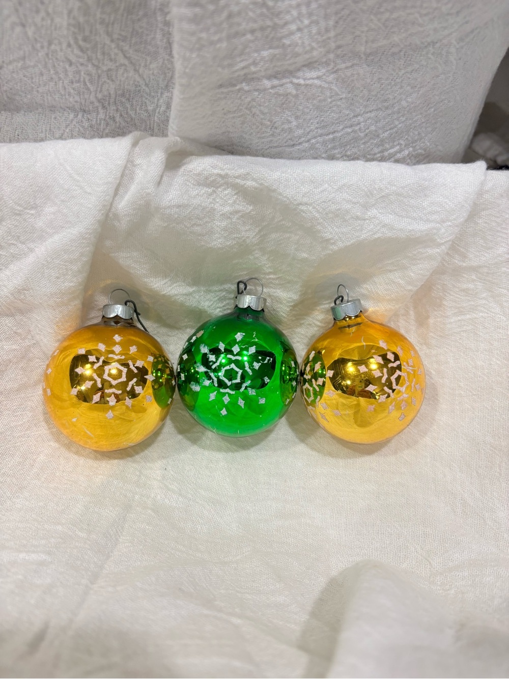 Rauch Holiday Glass Ornament Set of 3
